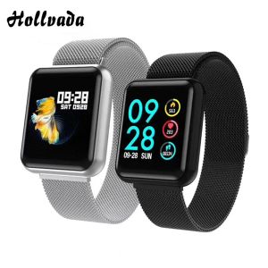 Watches P68 Smart Watch Wristband Men Women Sport More Watch Face Heart Rate Monitor Sleep Monitor IP68 Waterproof Smartwatch