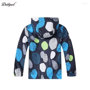 Giacche Dubbped Boys Fashion Giacca all'aperto inverno impermeabile per bambini Abiti caldi Caldo Autunno Basella con cappuccio Cappuccetto con cappuccio