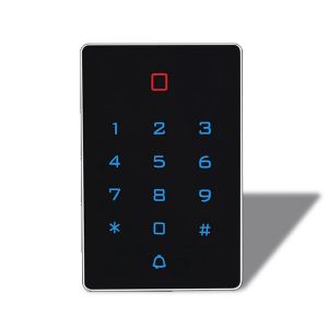 Läsare Tuya WiFi 125KHz EM ID IC POUCH SCREEN Backbellit Standalon Keyptapp RFID Controller WG26 för Door Gate Lock Access Control System