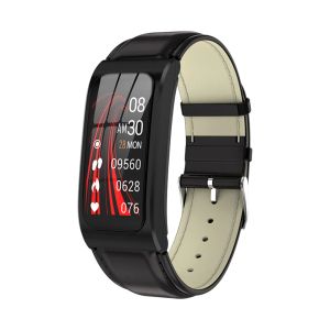 Pulseiras pulseiras inteligentes AK12 Tela colorida Recarregável Freqüência cardíaca Monitor Smart relógio IP67 Bluetoothcompatible Sports relógio esportivo