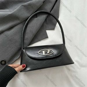 2024 Letter Pu Leather Shoulder Bag Handbag Korean Style Ins Pillow Underarm Bag Coin Wallet Large Capacity Y2k Style Phone Bag