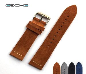 Eache Suede Design Specialclassical Genuine Leather Watchband 18mm 20mm 22mm Watch Accessories Watch Straps Y190523014858371