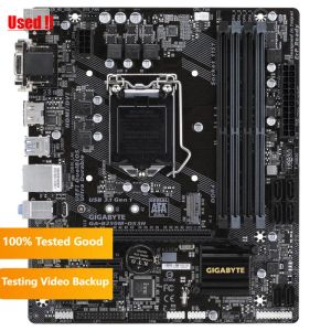 Ручки Гигабайт B250MDS3H Материнская плата на рабочем столе LGA 1151 Поддержка 6th/7thgen i7 i5 i3 ddr4 64gb m.2 ssd