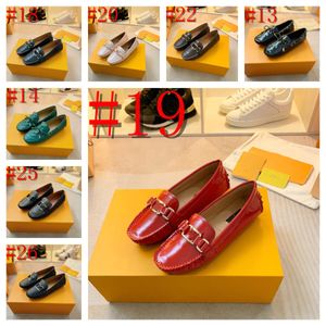 34 style top quality New Designer Dress Shoe quilted Black Loafers Women Platform Shoess lambskin Shoes Chunky Sneakers Calfskin Flat Shoes Luxury