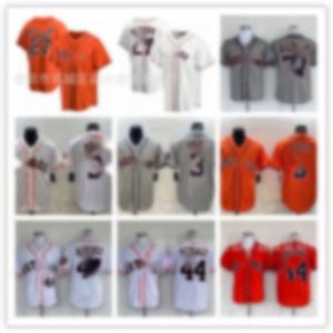 Football Jerseys Carrier Baseball Uniform Astros 27 Altuve 3#44 Alvarez Short Sleeved