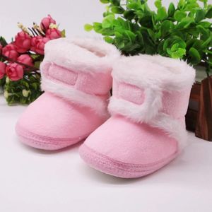 Stivali baby winter boy ragazza neonati caldi scarpe casual di cotone primo nati nato grazioso sela soft shoe scarpa