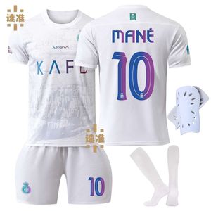 FC Nassr Jersey al nd Away Football No Ronaldo Shirt Manet Adult Children S Men and Women S Suit Uit