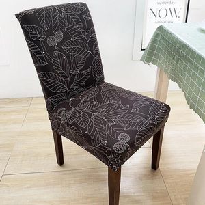 Pokrywa krzesełka Elastyczna kwiecista okładka drukowana spandex w stylu rustykalnym antydirty zdejmowany