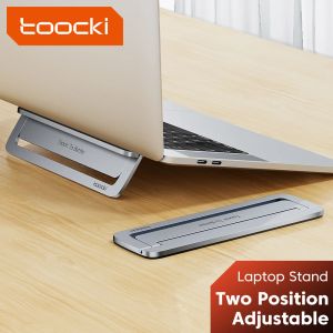 Pads Toocki Laptop Stand Aluminium NotoBook Stand N2 Składanie Obsługa dla książki Air Pro Laptop Baza kompatybilna z 1315,6 cala