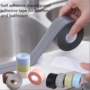 Window Stickers Bathroom Kitchen Shower Water Proof Mould Tape Sink Bath Sealing Strip Self Adhesive Waterproof Plaster GYH