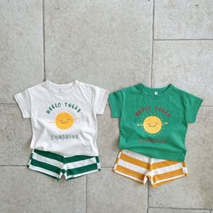 Babykläder sätter sommarunderkläder set småbarn kläder pojke träning söt vinter sport kostym mode barn flickor kläder 0-4 år l2bs#