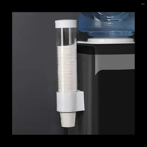 Liquid Soap Dispenser Disposable Cup Holder Automatic Remover Paper Water Wall-Mounted Storage Creative