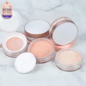 Vegan Waterproof Loose Powder Private Label Translucent Oil Control Face Makeup Setting Custom 240327