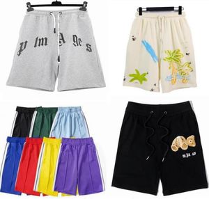 Summer Mens Palms Shorts Womens Designers Short Pants Letter Printing Strip Webbing Casual Five-point Clothes Beach Clothing