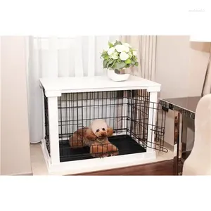 Pillow PTH0251720100 Cage With Crate Cover- White - Large