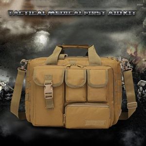 Duffel Bags Army Tactical Handbag Multipocketsミリタリースリングショルダーバッグ狩りのための多機能モル