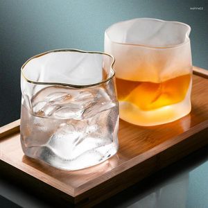 Bicchieri da vino che bevono bicchiere di birra s whisky tazza trasparente tazza bevande cocktail