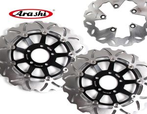 ARASHI GSX1200 INAZUMA Front Rear Brake Rotors Disc For SUZUKI GSX 1200 1999 2000 2001 2002 RF900 GSF 1200 BANDIT7495663