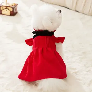 Vestido de fantasia de vestuário de vestuário para cachorro Conjunto de camisa para roupas de luxo para animais de estimação Chihuahua Roupas Salia de cachorro