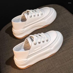 Casual Shoes Women 2024 Comfort Breattable White Non Slip Lace Up Sneakers Fashion Sport Zapatos E827