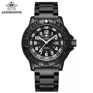 Нарученные часы Addies Dive Watch Men Nylon Sports Sport