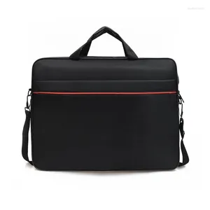 Evrak çantaları 15.6 inç dizüstü bilgisayar çantası kolu, kasa koruyucu evrak çantası omuz taşıma eli