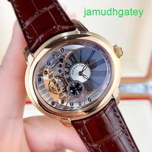 Minimalistisk AP Wrist Watch Millennium Series 18K Rose Gold Automatic Mechanical Mens Watch 15350or.OO.D093CR.01 Luxury Watch