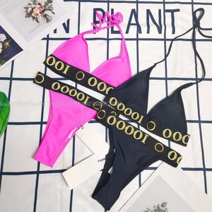 Seksowne bikinis damskie projektant strojów kąpielowych jednoczęściowy strój kąpielowy 2023 Letnia moda liter