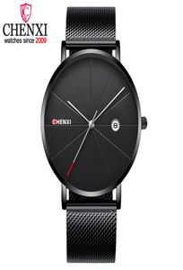 Chenxi Luxury Men Watches Ultra Thin Clock Quartz Sport Wristwatches for Men039s Watch Man Waterproof Fashion Casuar