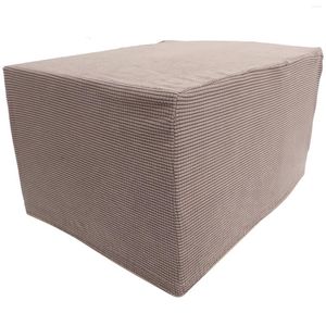 Chair Covers Cover Decorative Stool Cushion Step Footrest Seat Square Protector Replacement