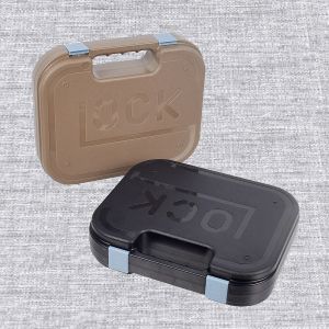 Сумки Glock Abs Pistol Case Protector Tactical Hard Shell Box ящик для хранения пенопластовой подкладки Hunting Airsoft держатель аксессуаров