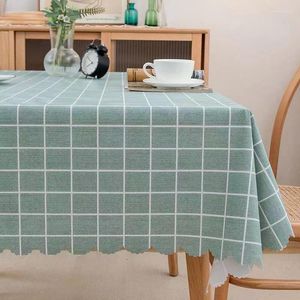 Table Cloth Wash Free Oil Resistant Sun Proof Waterproof Outdoor Dining Mat Garden Style Picnic Tablecloth HDG3777