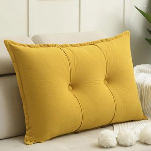 Pillow Living Room Large Modern Sofa Back Rest Rectangular Sitting Luxury Kussens Woondecoratie Decorating Aesthetic