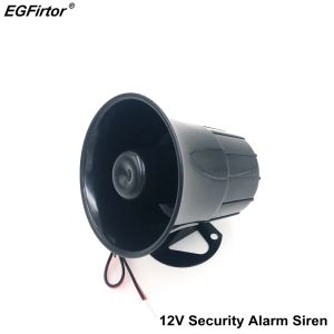 Syren Security Alarm Siren ES626 głośny głośnik rogu roboczy na zewnątrz 12V Bezpieczeństwo Syrena głośnik domowy do systemu alarmowego domu