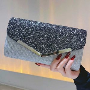 Bags Sparkling Sequin Handbag Niche Small Daily Fashion Chain Shoulder Crossbody Bag Dinner Wallet Handbag heart purse designer