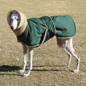 Dog Apparel Medium Large Clothes Winter Warm Jacket Whippet Greyhound Thick Coat Pet Lingtons Italian Fleece Clothing