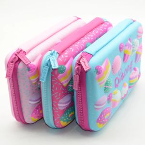 Kılıflar Unicorn Pencil Case Cake Kalem Kutusu Kawaii Estuche Escolar Malzeme Escular Astuccio Scuola Pen Case Kalem Kırtasiye Kırtasiye