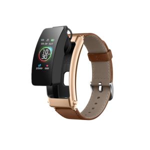 Pulseiras 2022 K30 Wireless Bluetooth Earphone Smart Watch Rastreador de saúde Pedômetro Bracelet Smart Wrist Bluetooth fone de ouvido Bluetooth