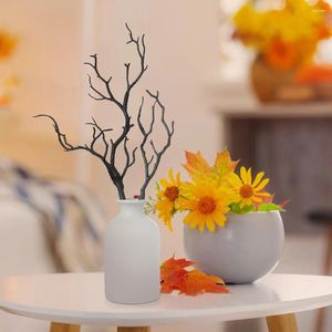 Decorative Flowers Artificial Tree Branch Layout Props Vase Filling Branches Fake Dried Headband Antler Plastic DIY Twigs Emulation Decor