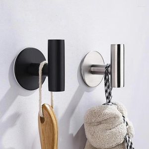 Shower Curtains Wall Mounted Bathroom Towel Bar Long Stainless Steel Single Hook Toilet Paper Holder Accessories