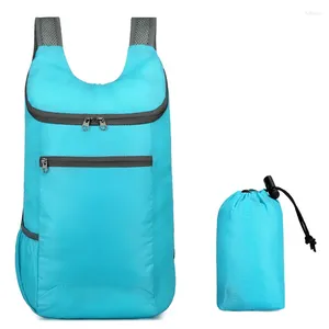 Plecak na zewnątrz składane torba lekka wodoodporna fitness sportowy dar dużej pojemności
