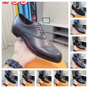 40Model Designer de moda Sapatos casuais de grãos de grãos de grãos de crocodilo que dirigem mocassins luxuosos mocassins masculinos de festas de festas de festas