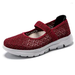 Casual Shoes Running Men Flame Printed Sneakers Knit Athletic Sports Blade Cyning Jogging Trainers Lätt A275