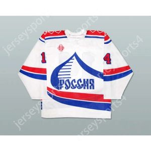 GDIR Custom 1992 Russische Nationalmannschaft Alexi Kovalew Hockey Jersey Replik New Top ED S-M-L-XL-XXL-3XL-4XL-5XL-6XL