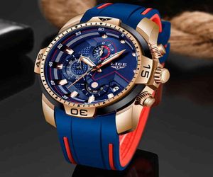 Lige neue Herren Uhren Top Luxusmarken Männer einzigartige Sportwache MEN039S Quarz Date Uhr Waterdes Handgelenk Uhr Relogio Maskuli1932939