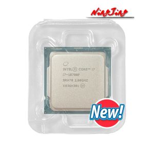 CPUS Intel Core I710700F NEW I7 10700F 2,9 ГГц восьмикорный процессор процессора L2 = 2m L3 = 16M 65W LGA 1200 Новый, но нет вентилятора