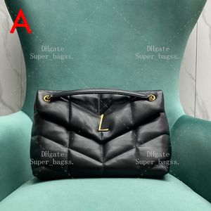 10a espelho de luxo de bolsa de ombro designer feminino saco de designer crossbody 35cm Bag de gira de gira de grife yy031a