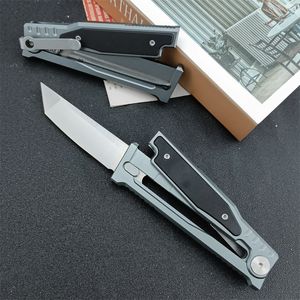 3 Modeller Reate Multi-Tool Free-Swing Folding Knife D2 Blade T6 ALUMINIUM +G10 Handle Novelty omsättning Kniv Portable Outdoor Tactical Pocket Knife 3300 15535 4850 3400