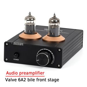 Wzmacniacz Amxekr Fever Tube 6A2 Bififront Audio Preamplifier poprawia jakość dźwięku małych głośników stacjonarnych