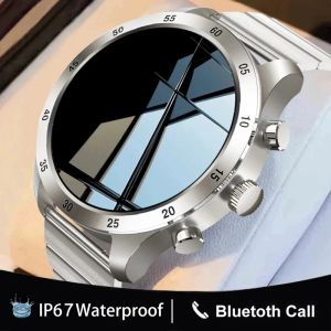 Relógios 2022 New Bluetooth Call Smart Watch Dial personalizado Touch Touch Tela de smartwatch Sportswatch Sports Fitness Freqüência cardíaca Relógio para homens